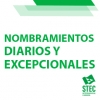 Seguimiento nombramientos diarios y nombramientos excepcionales