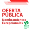 Oferta pblica de nombramientos excepcionales: Secundaria y Conservatorios