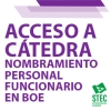 Nombramiento BOE personal funcionario de carrera del Cuerpo de Catedrticos 2023