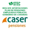Procedimiento para rescatar las aportaciones al Plan de Pensiones gestionado por CASER