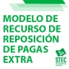 Modelo de Recurso de Reposici�n para continuar la reclamaci�n de las pagas extraordinarias